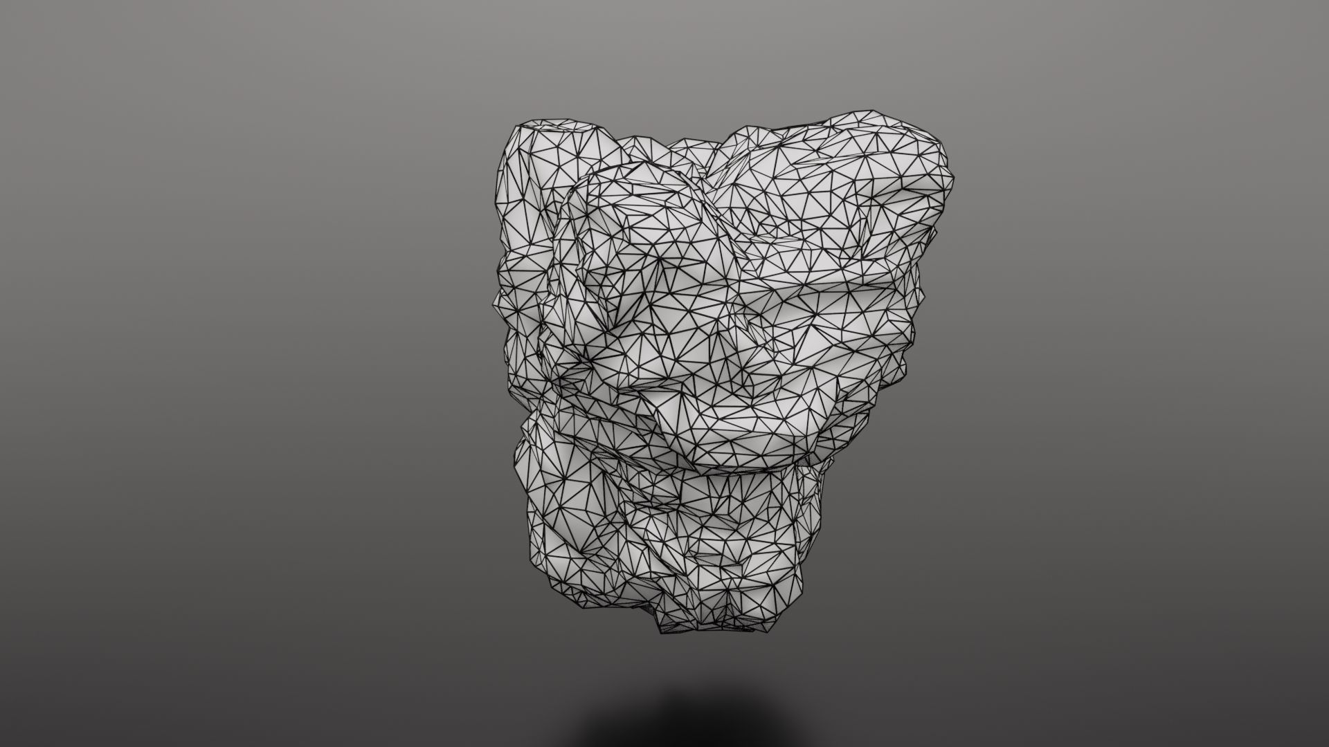 Rock Formation 2 Low-poly 3D model_29