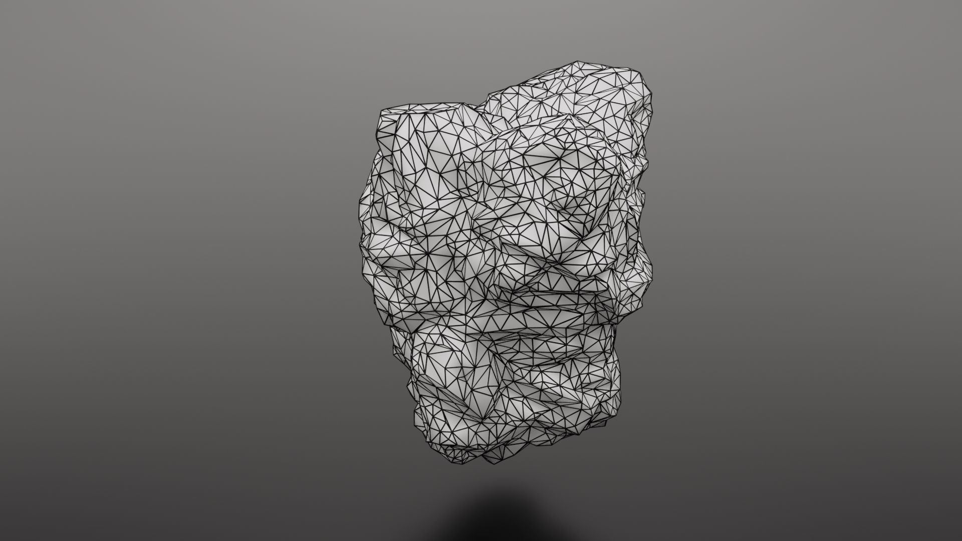 Rock Formation 2 Low-poly 3D model_31