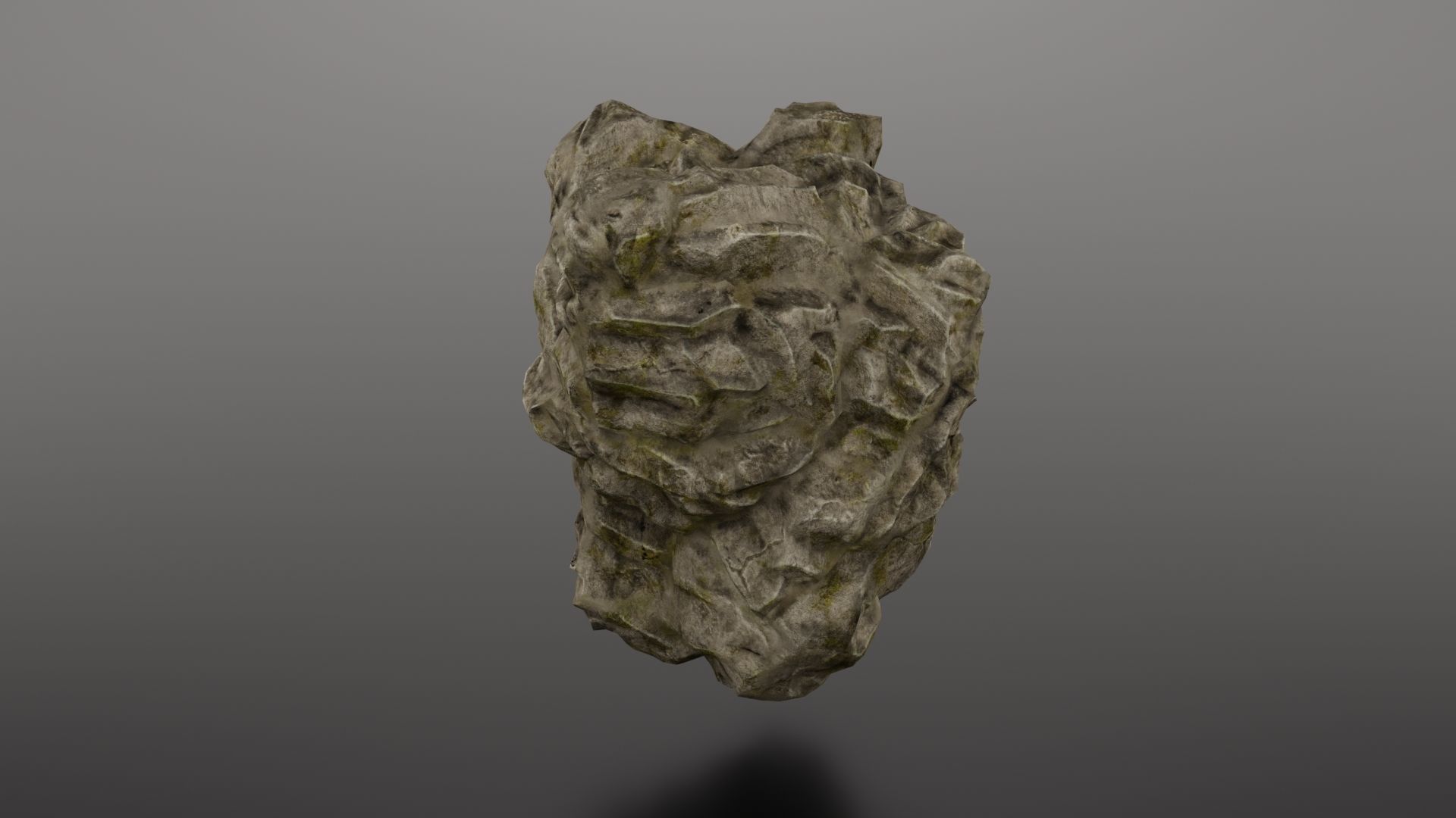 Rock Formation 2 Low-poly 3D model_19