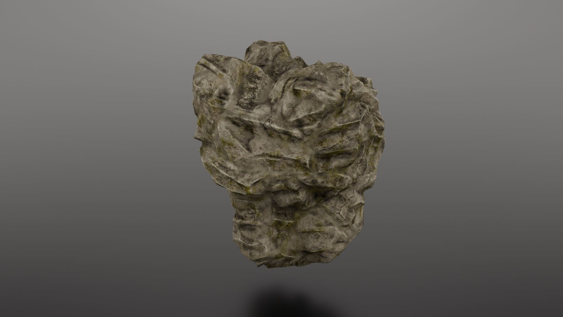 Rock Formation 2 Low-poly 3D model_23
