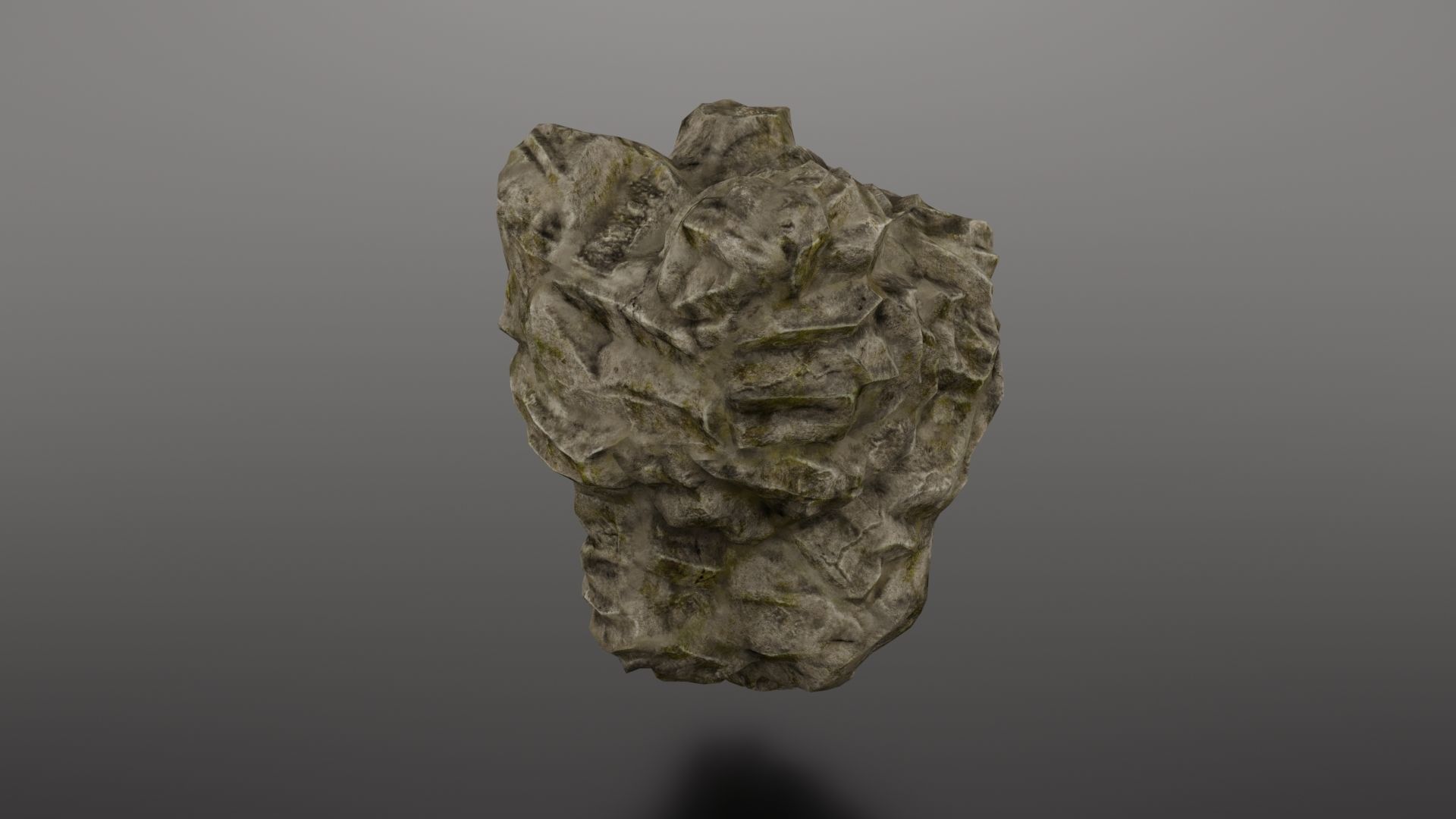 Rock Formation 2 Low-poly 3D model_21