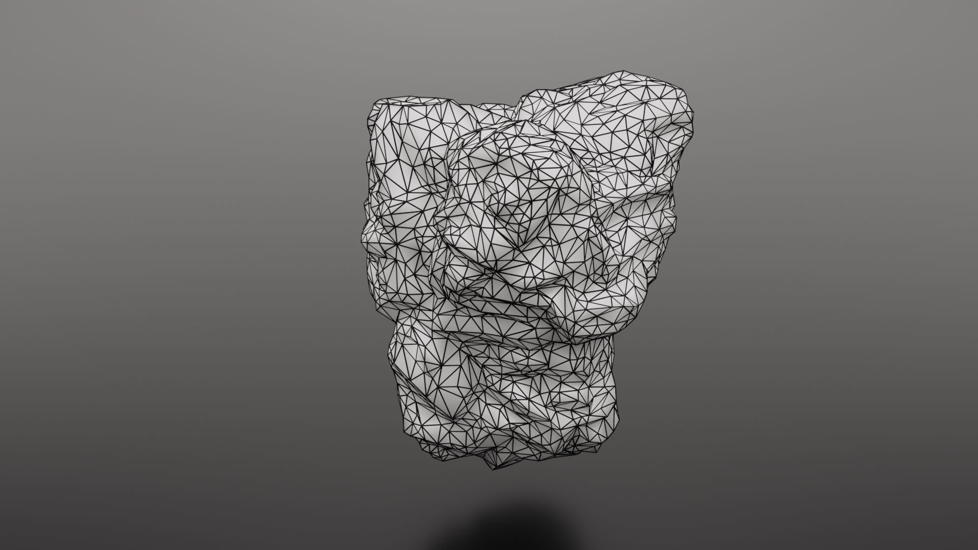 Rock Formation 2 Low-poly 3D model_30