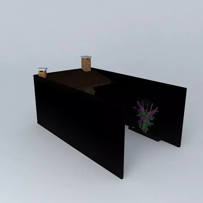 barbecue area Free 3D model