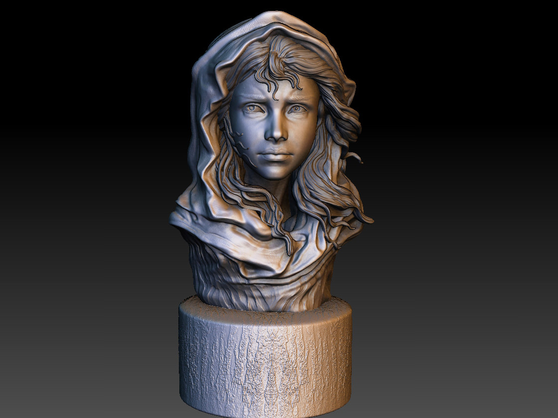 Fisherman s daughter Free 3D model_4