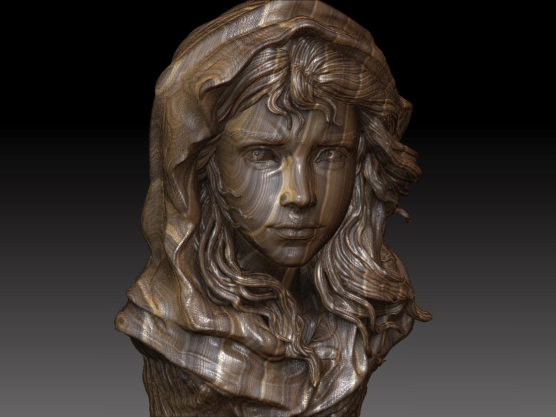 Fisherman s daughter Free 3D model_8