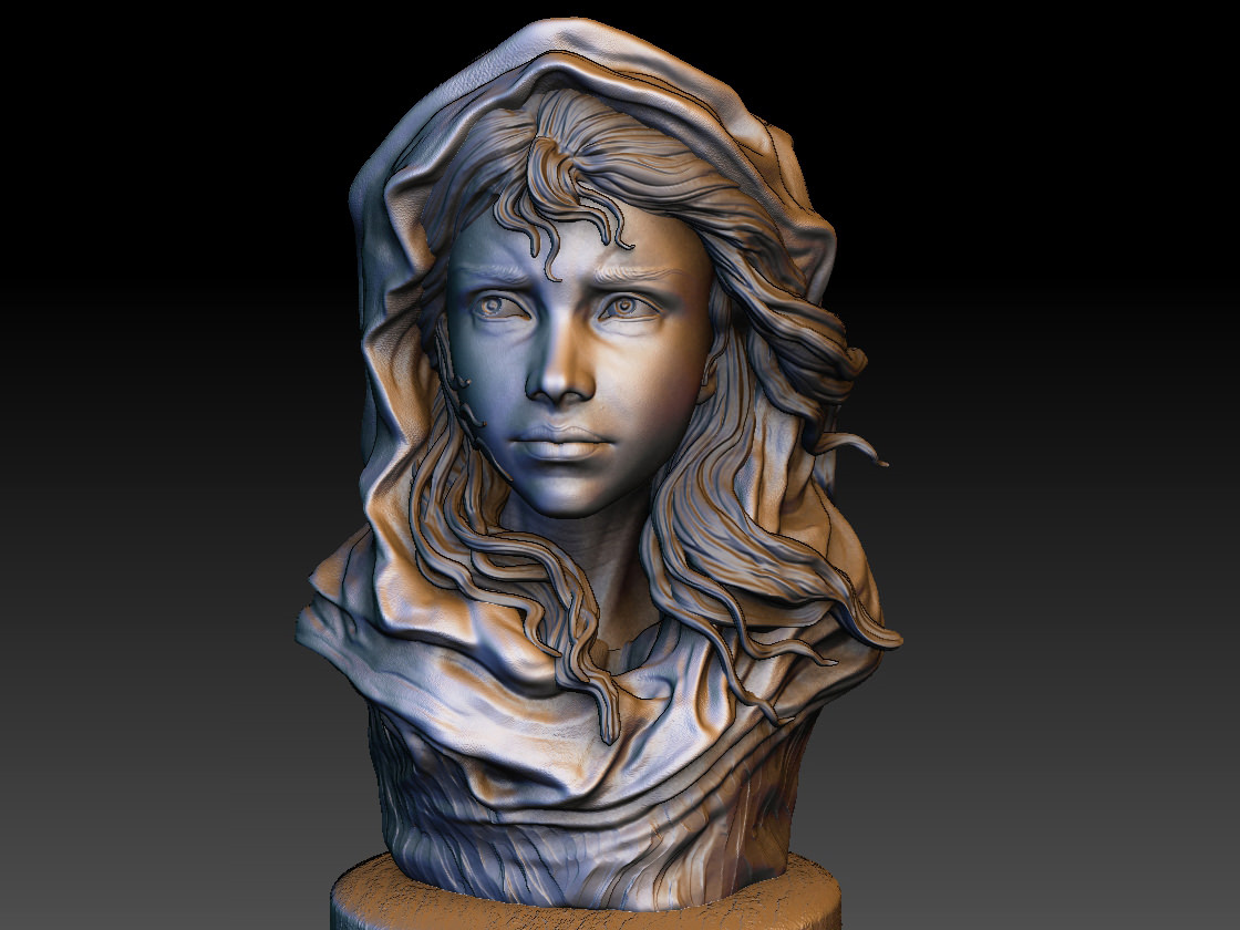 Fisherman s daughter Free 3D model_3