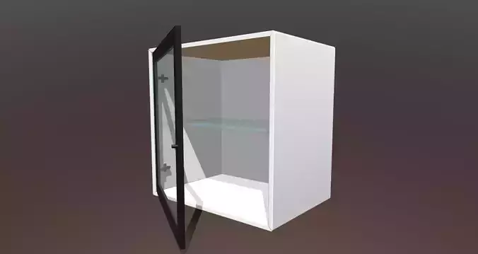 Animated Shelf 01 3D model