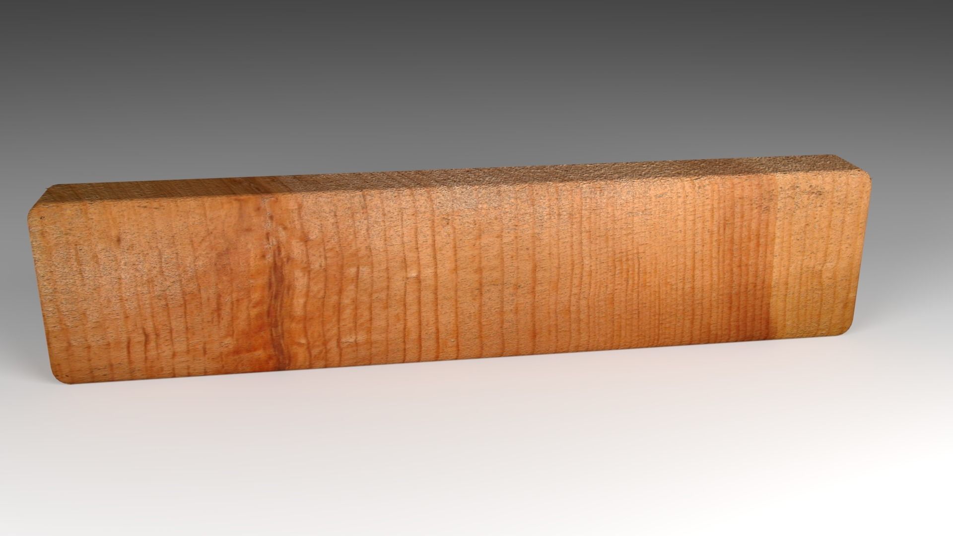 Wood Chipping Thank You Text Animation 3D model_2