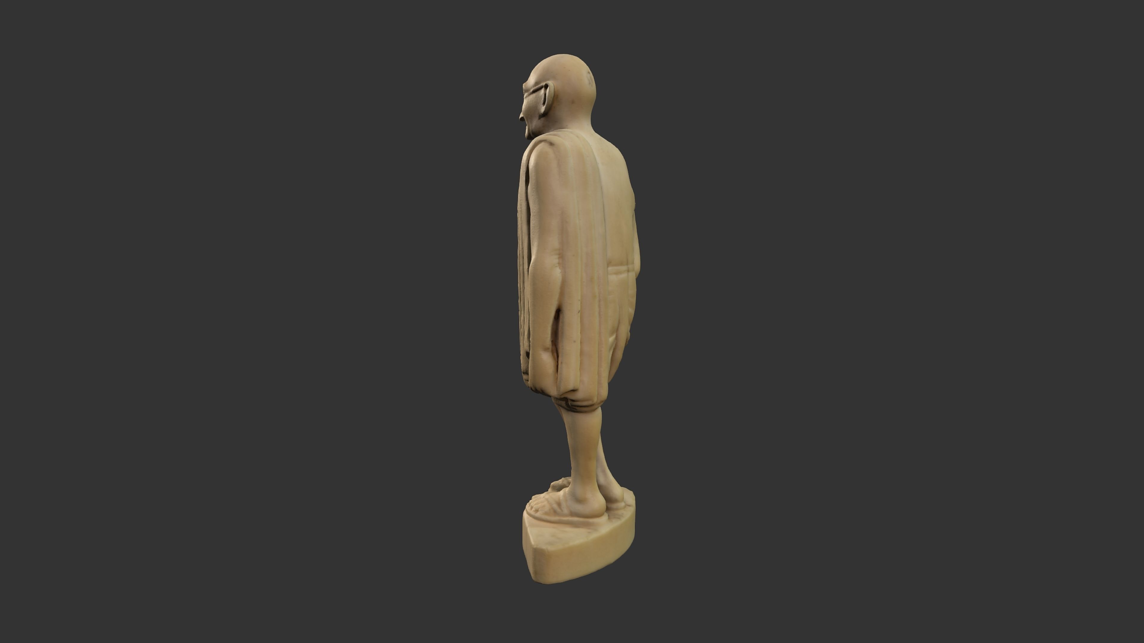 Ivory Gandhi v4 3DP 3D print model_26