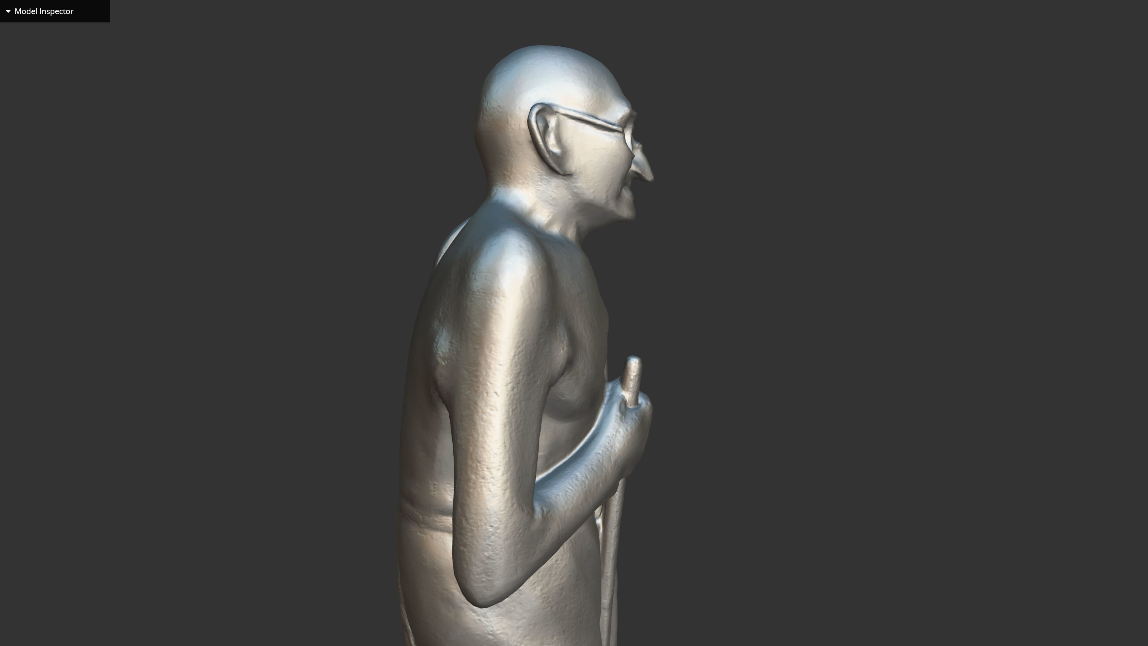 Ivory Gandhi v4 3DP 3D print model_45
