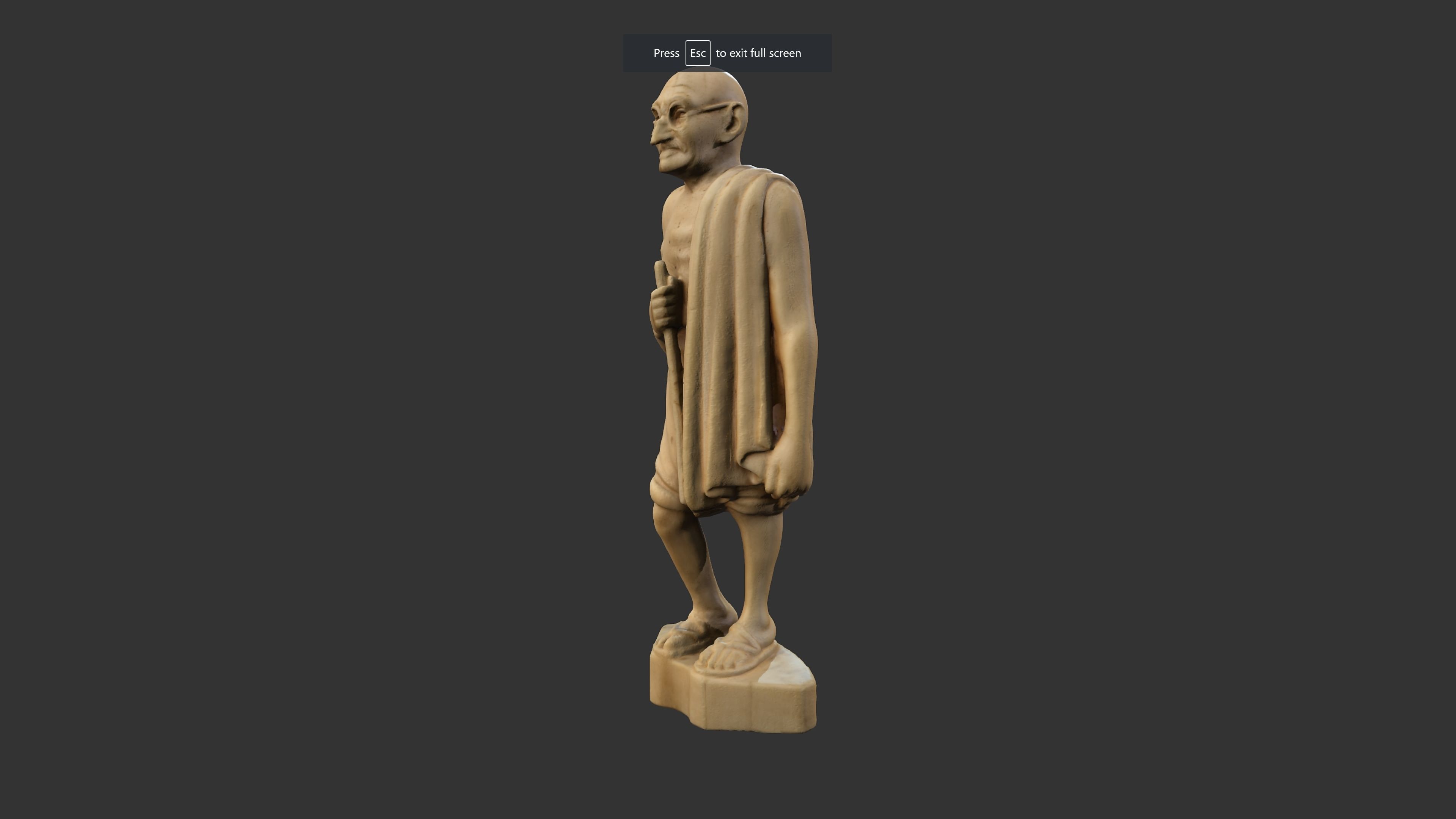 Ivory Gandhi v4 3DP 3D print model_27