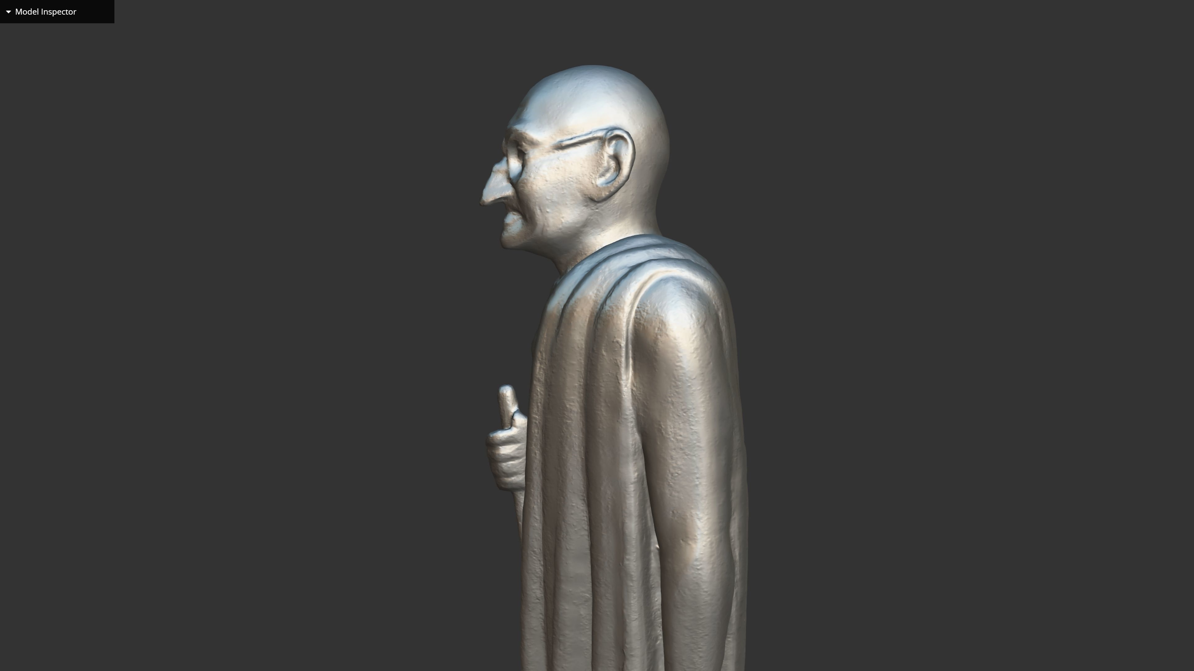 Ivory Gandhi v4 3DP 3D print model_46