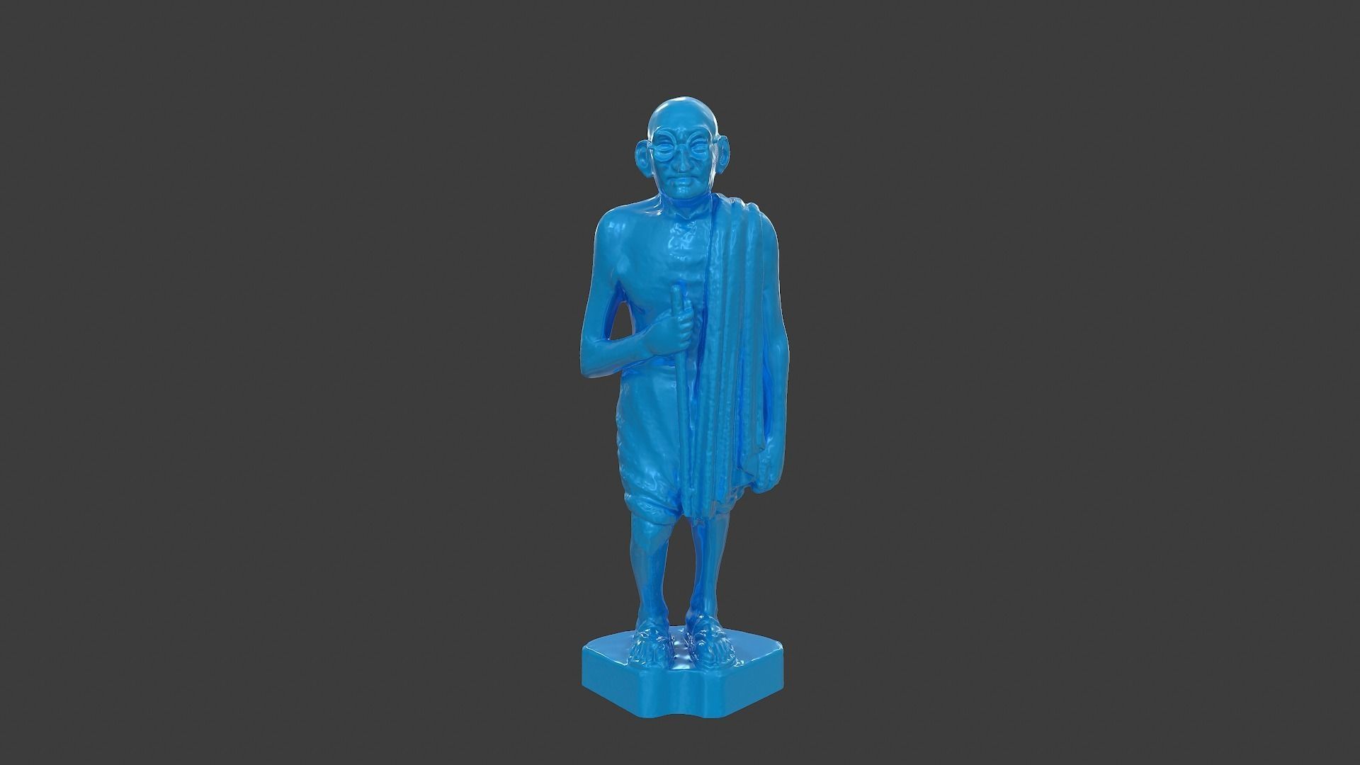 Ivory Gandhi v4 3DP 3D print model_3