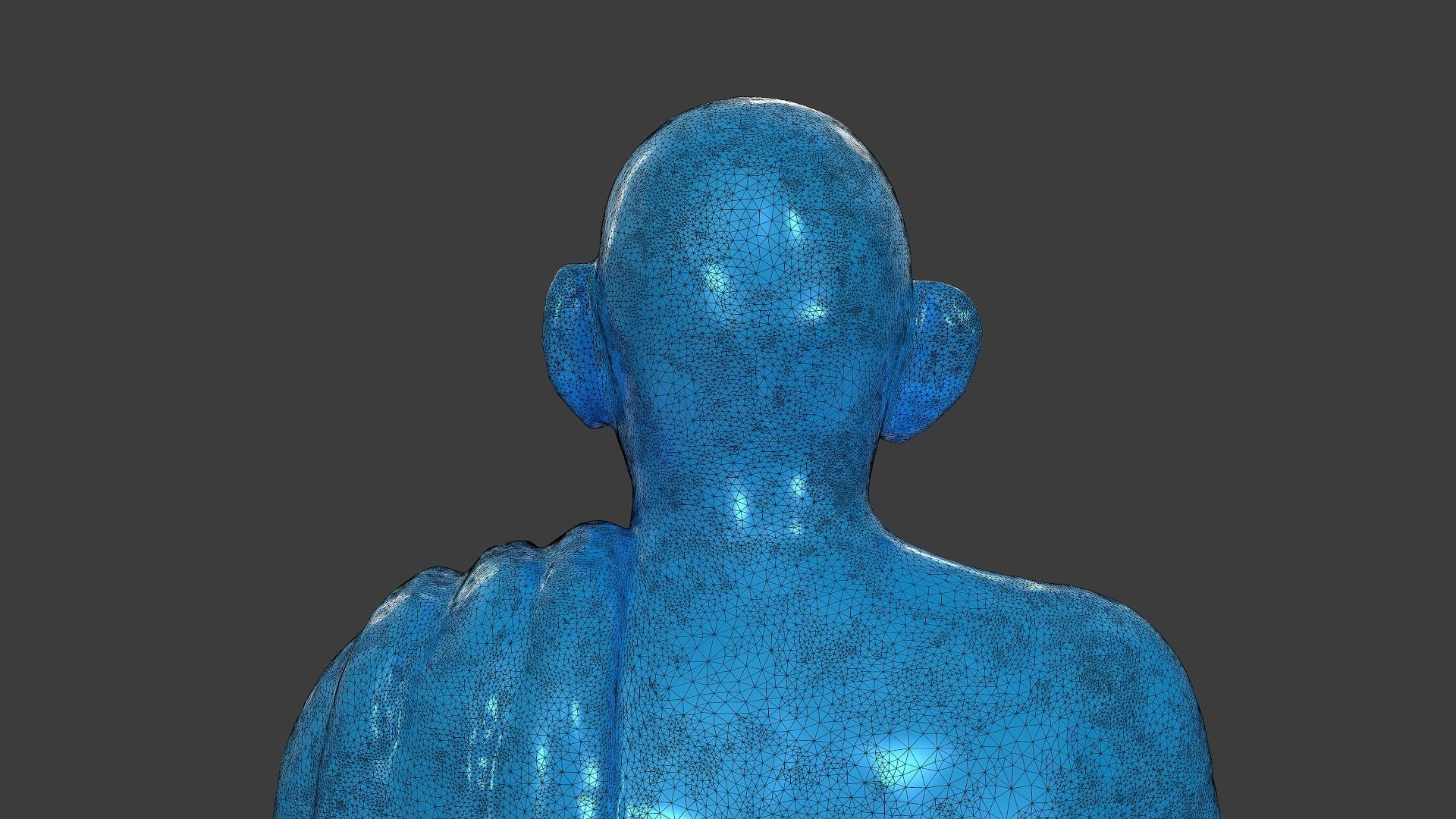 Ivory Gandhi v4 3DP 3D print model_20