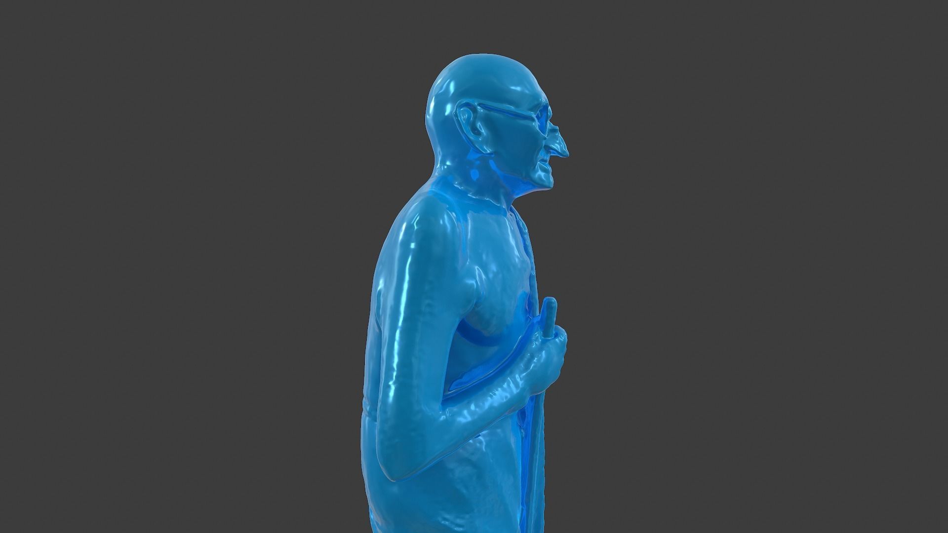 Ivory Gandhi v4 3DP 3D print model_11