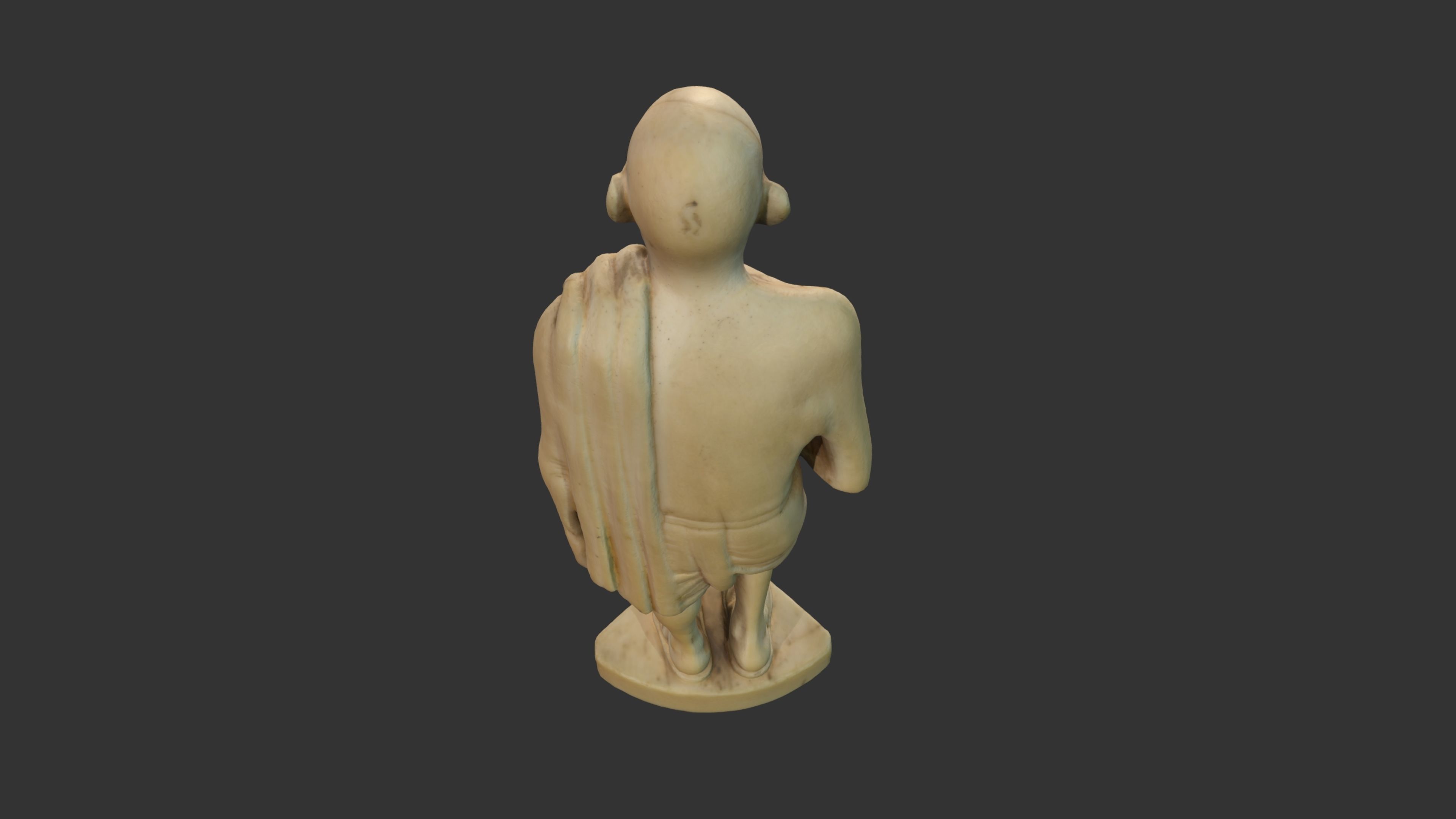 Ivory Gandhi v4 3DP 3D print model_29