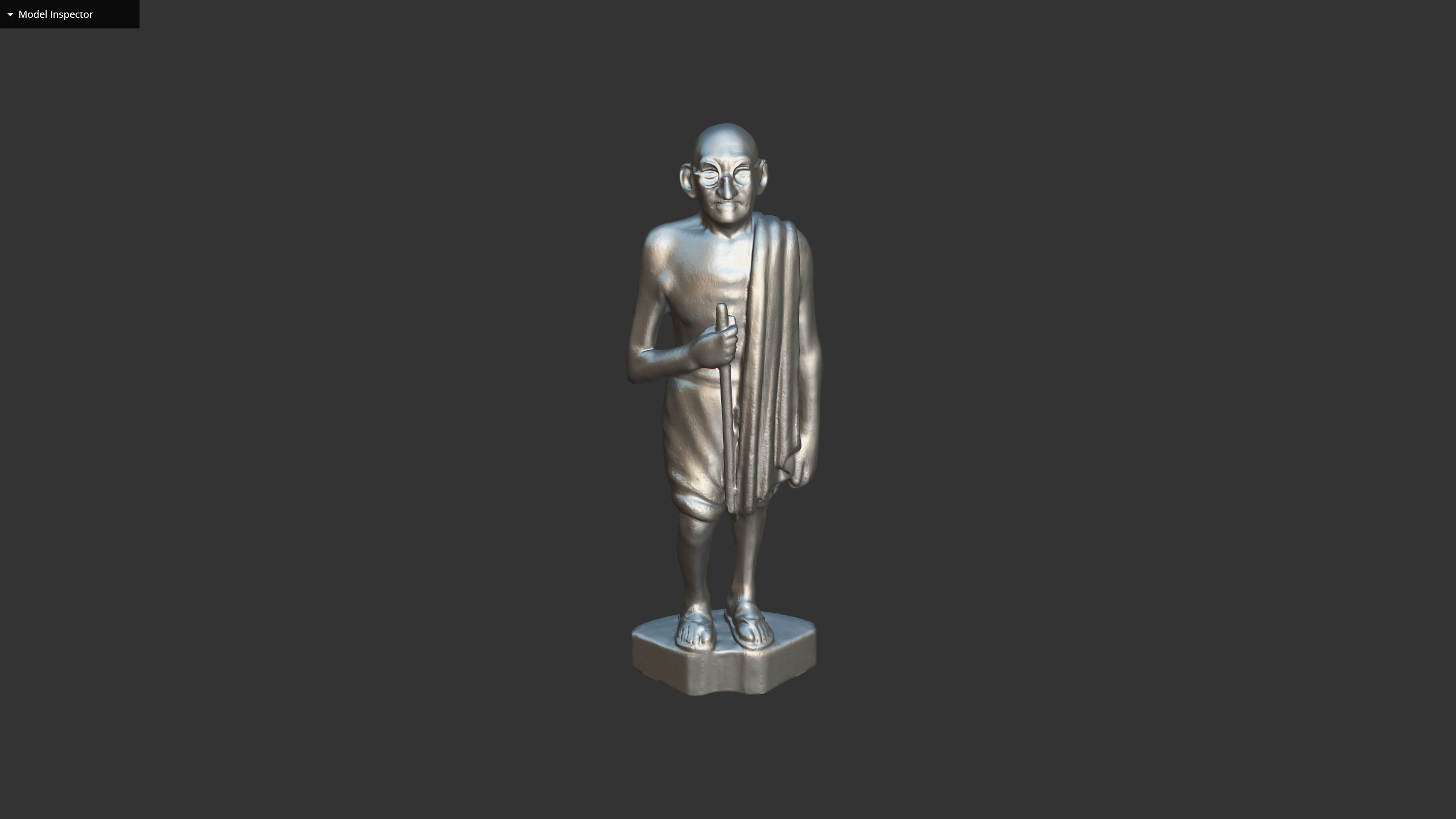 Ivory Gandhi v4 3DP 3D print model_43