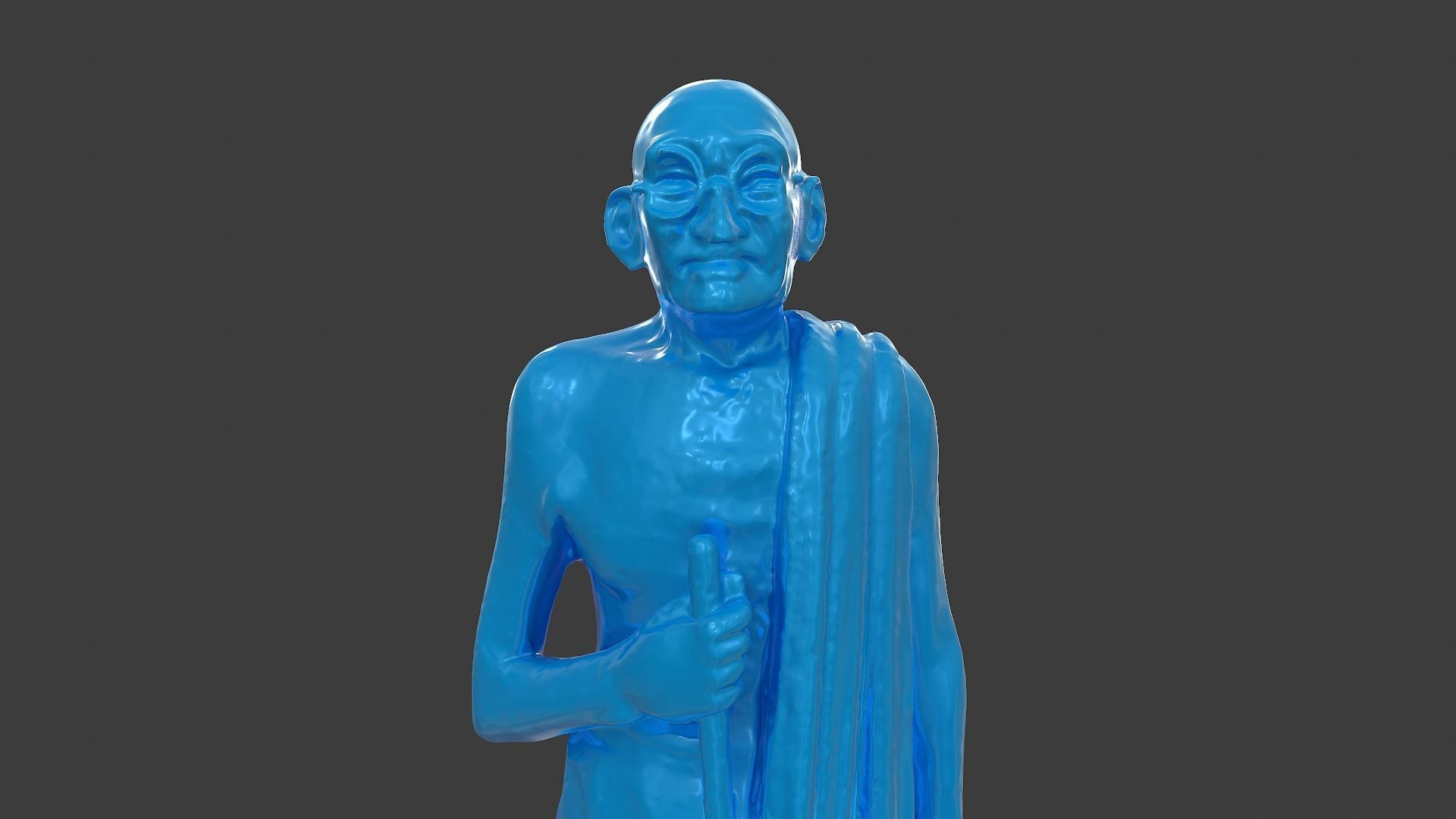 Ivory Gandhi v4 3DP 3D print model_10