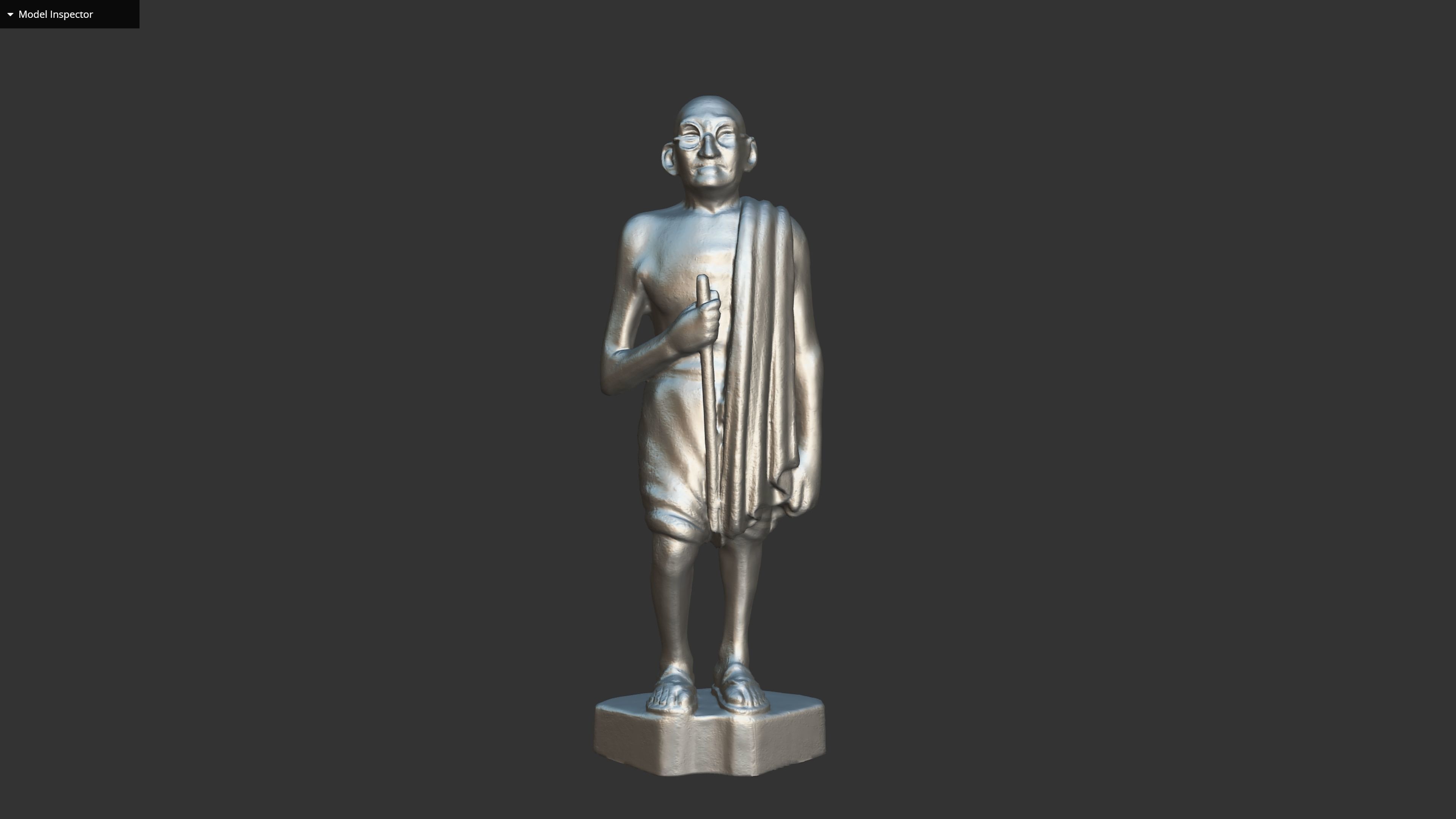 Ivory Gandhi v4 3DP 3D print model_39