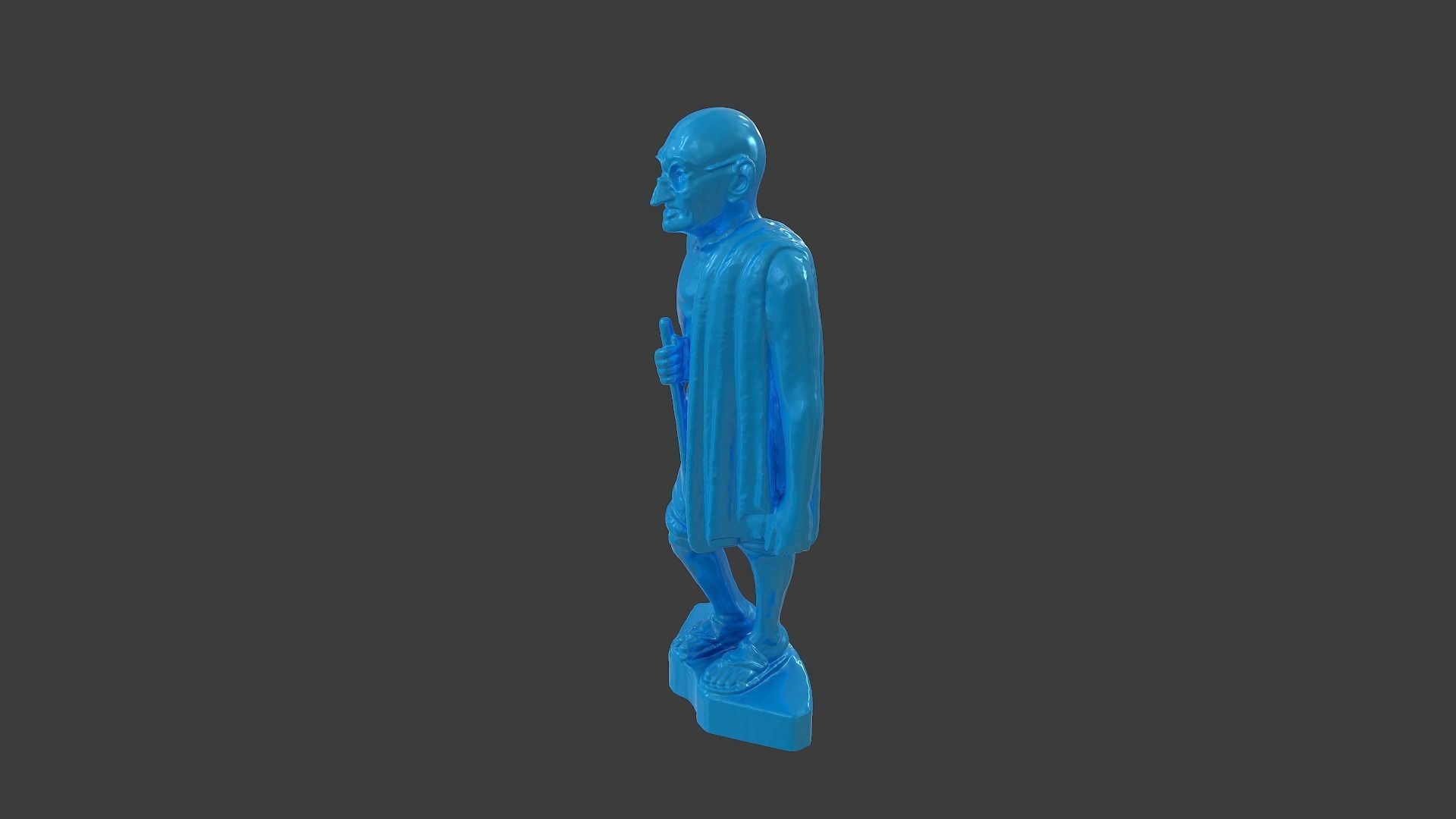 Ivory Gandhi v4 3DP 3D print model_7