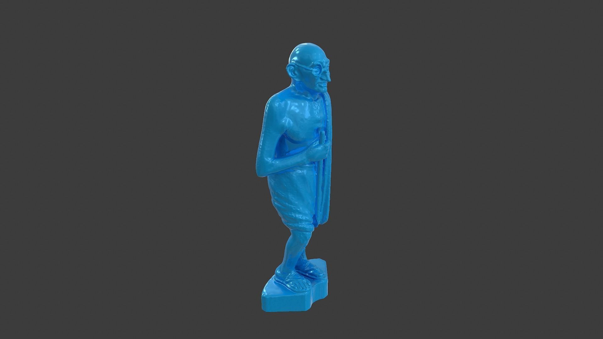 Ivory Gandhi v4 3DP 3D print model_5