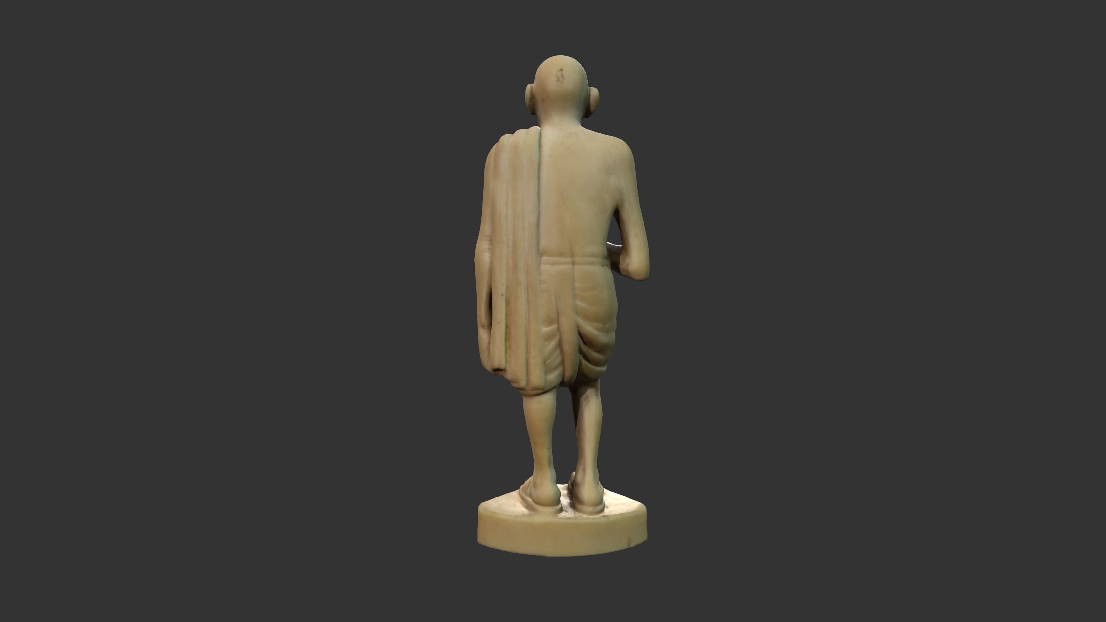 Ivory Gandhi v4 3DP 3D print model_25