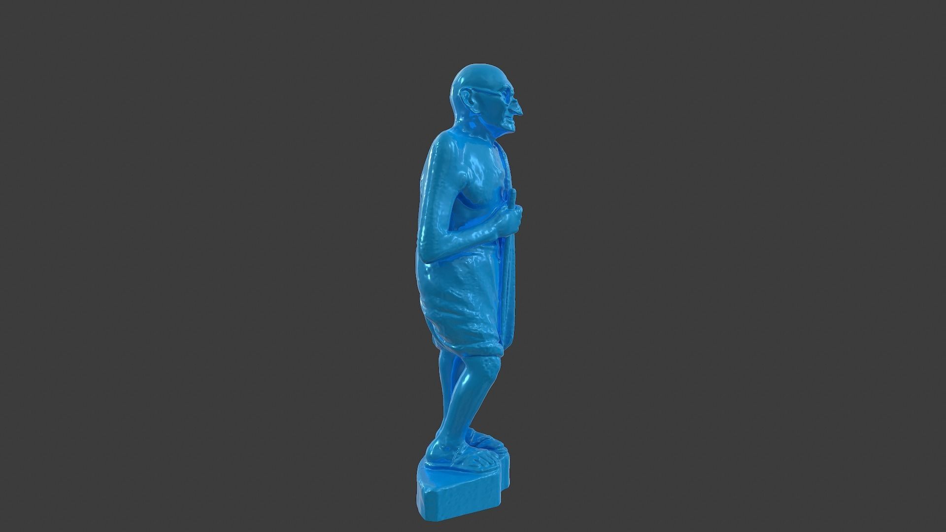 Ivory Gandhi v4 3DP 3D print model_8