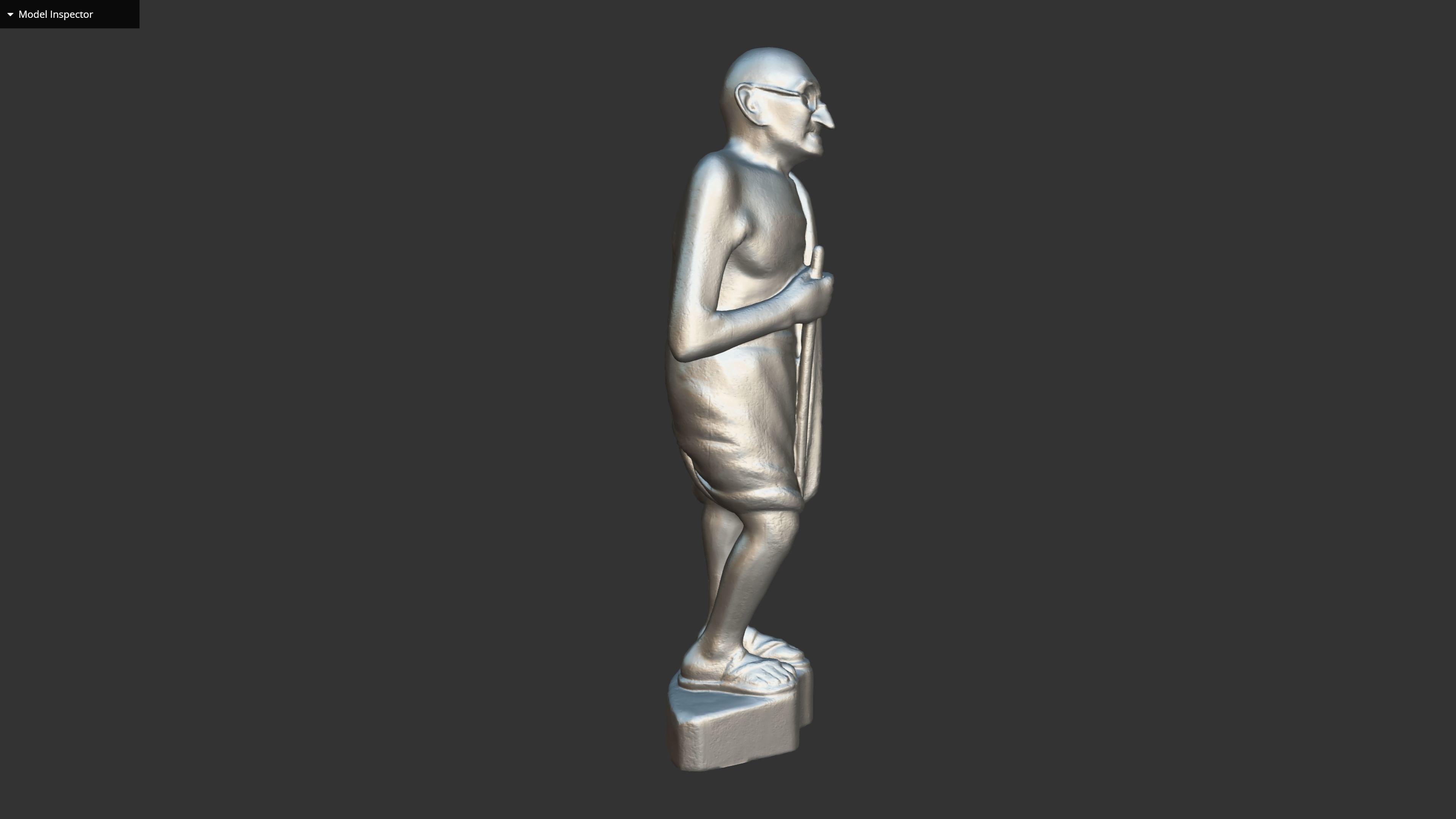 Ivory Gandhi v4 3DP 3D print model_40