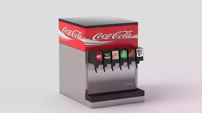 6-Flavor Counter Electric Soda Fountain System 2