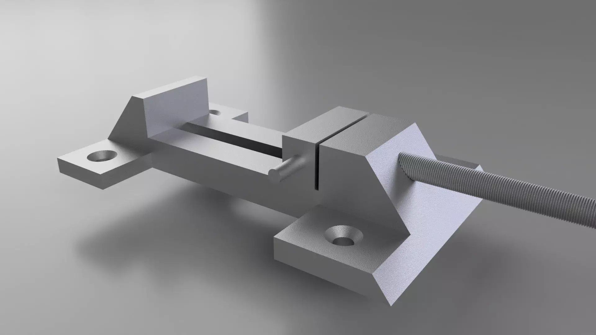 Bench wise Low-poly 3D model_0