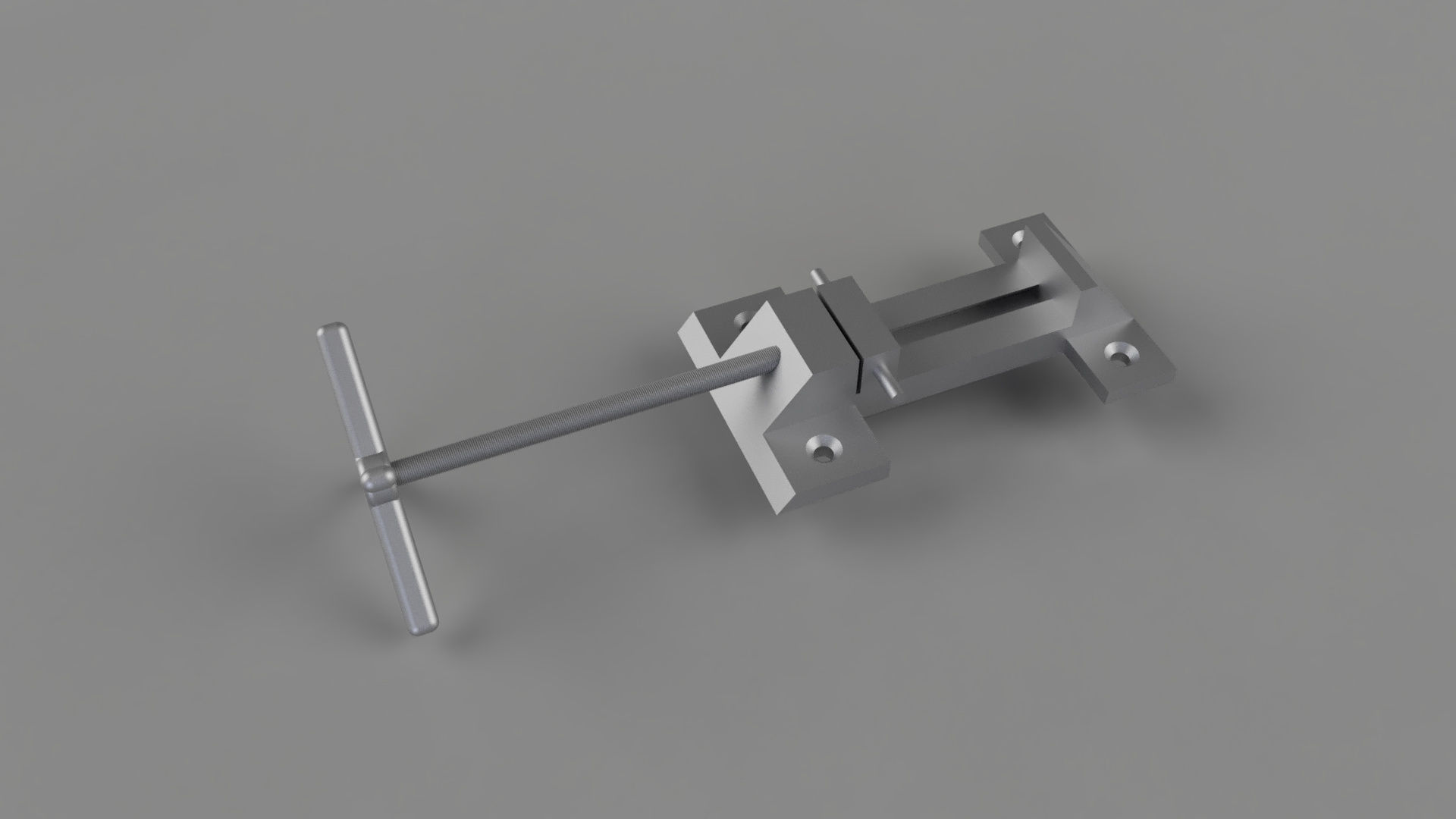 Bench wise Low-poly 3D model_4