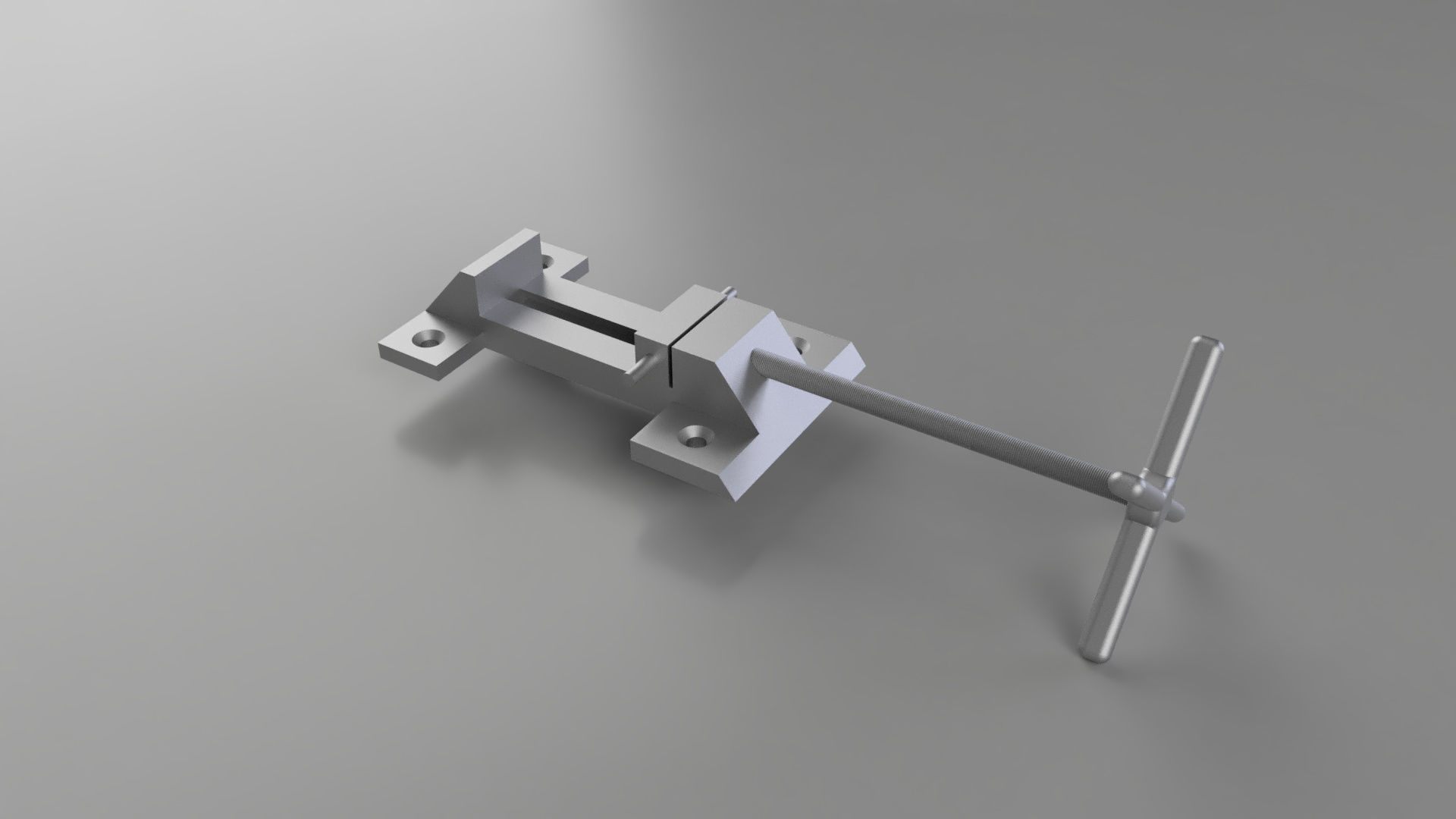 Bench wise Low-poly 3D model_2