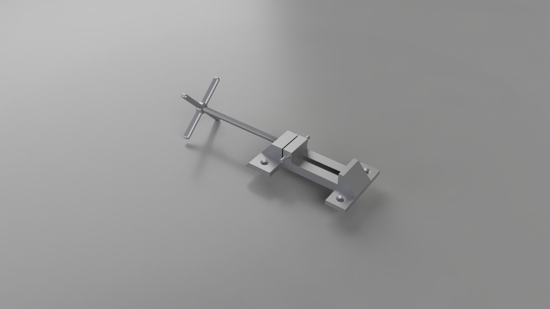 Bench wise Low-poly 3D model_3