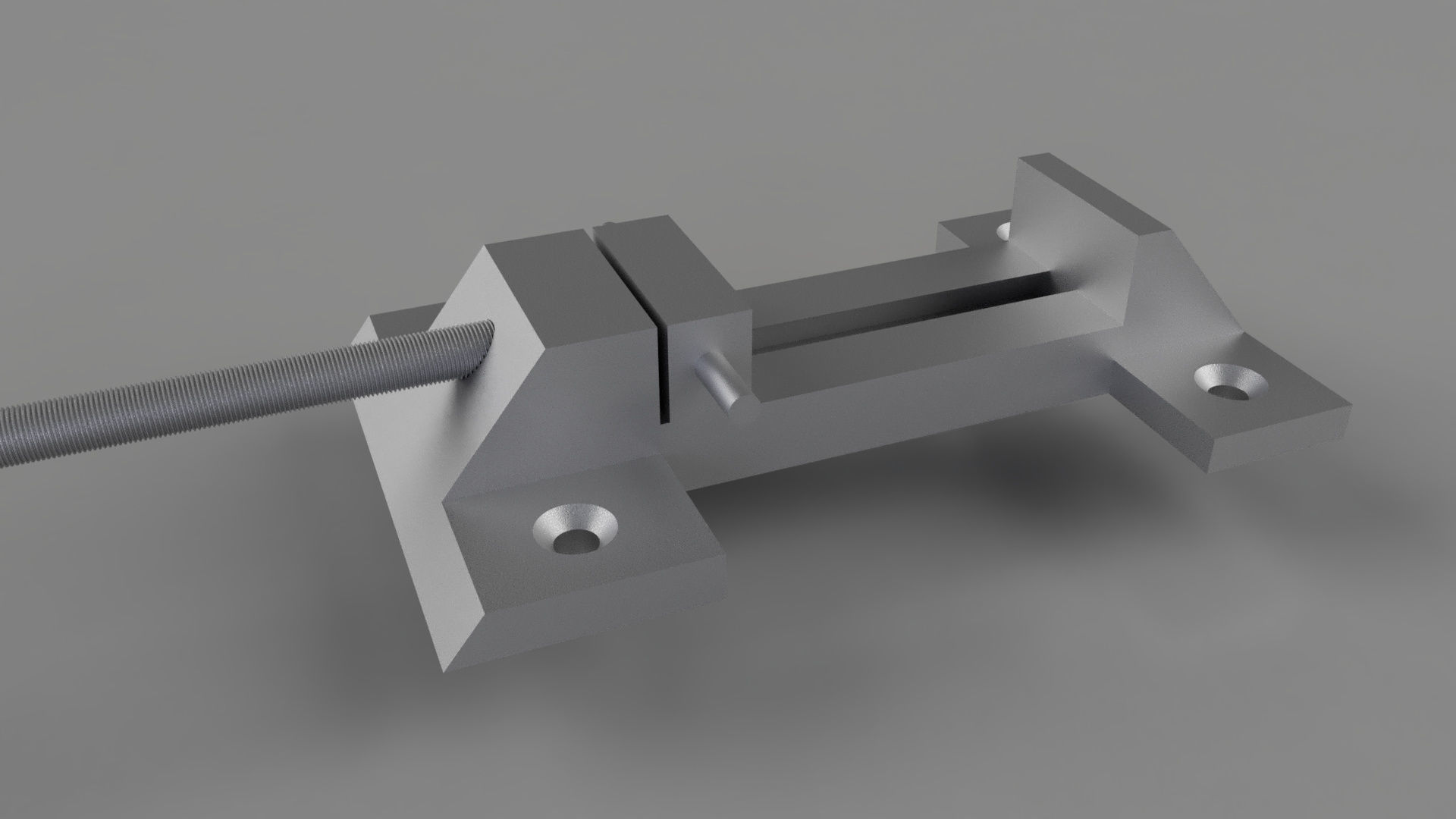 Bench wise Low-poly 3D model_11