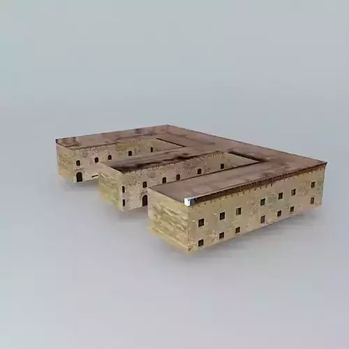 Casas Reales Museum Santo Domingo Free 3D model