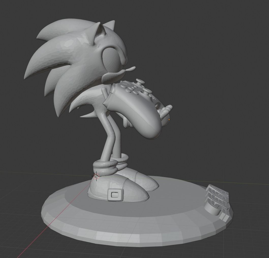Sonic The Hedgehog  3D print model_1