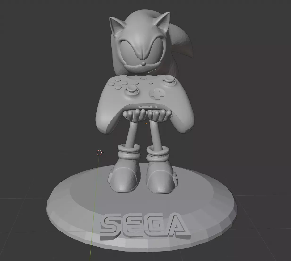 Sonic The Hedgehog  3D print model_0
