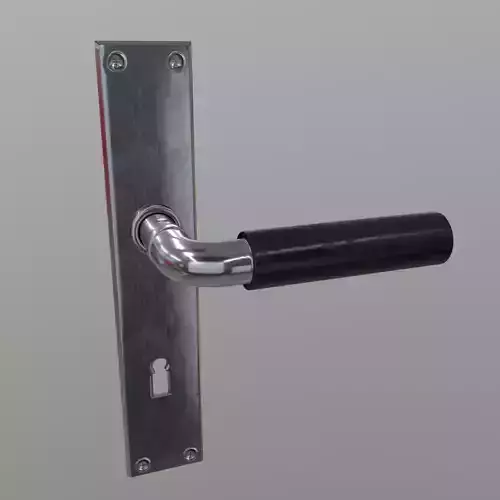 Door Handle Low-poly 3D model