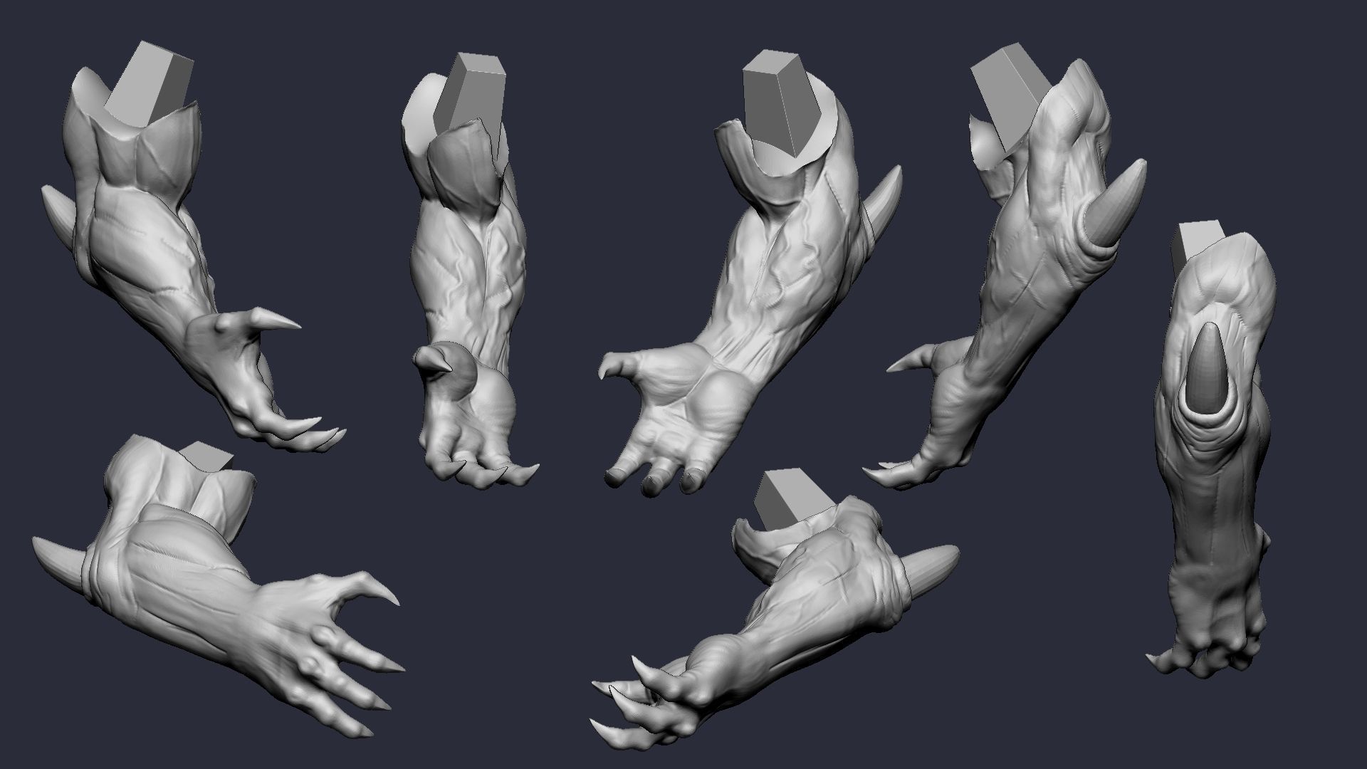 Goliath Gargoyles Fanart 3D print model_16