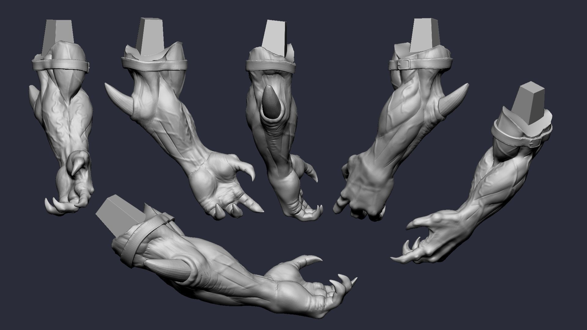 Goliath Gargoyles Fanart 3D print model_12