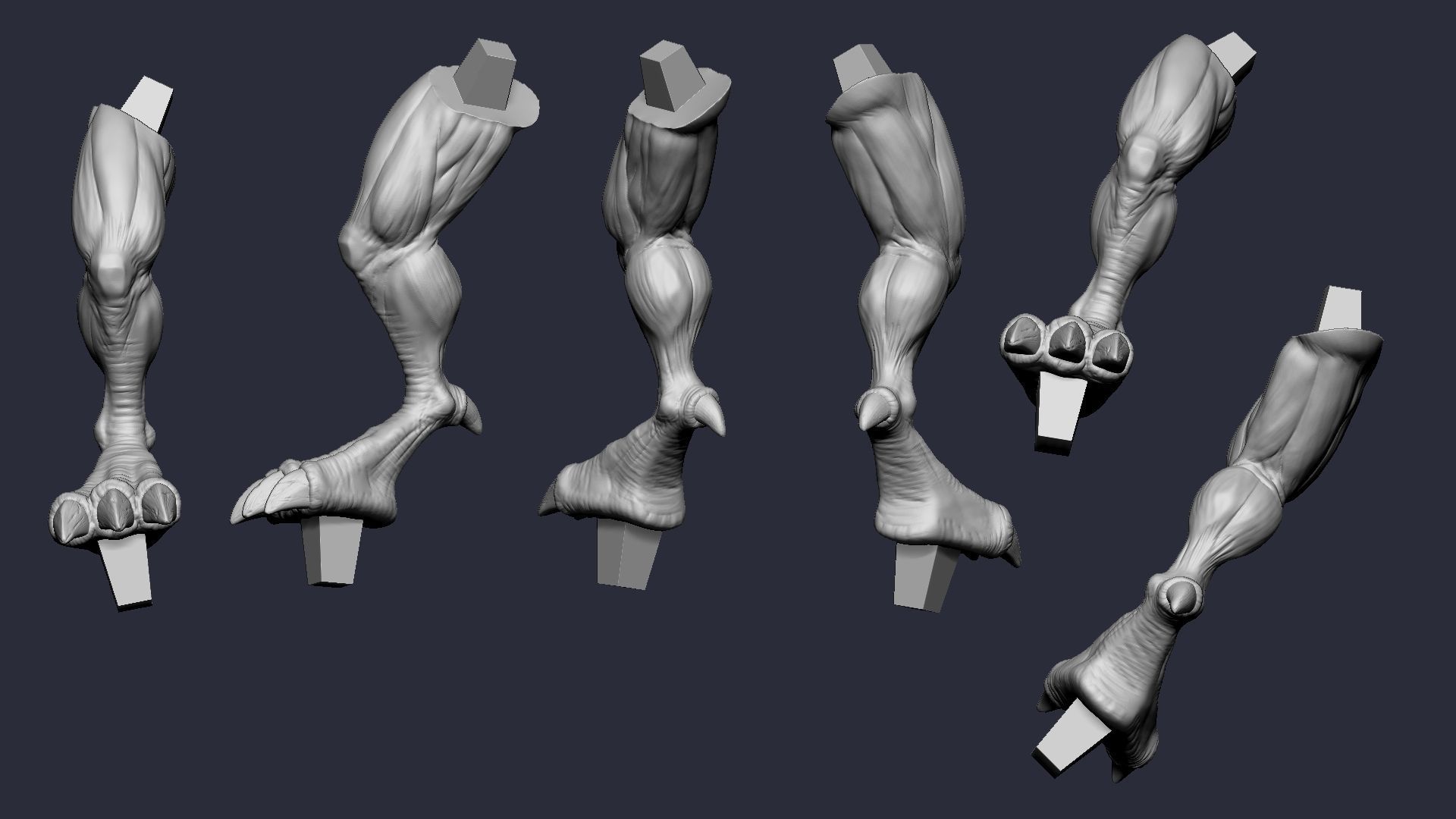 Goliath Gargoyles Fanart 3D print model_13