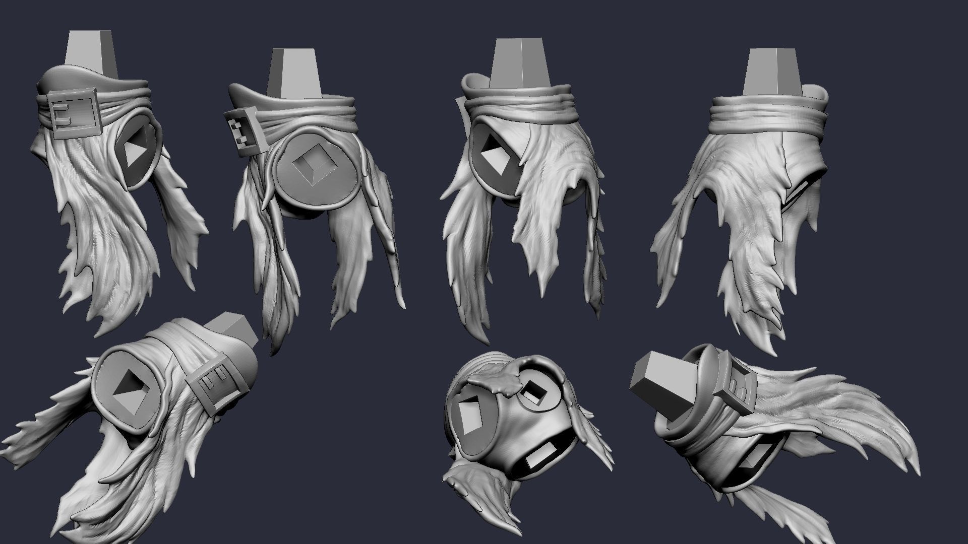 Goliath Gargoyles Fanart 3D print model_8