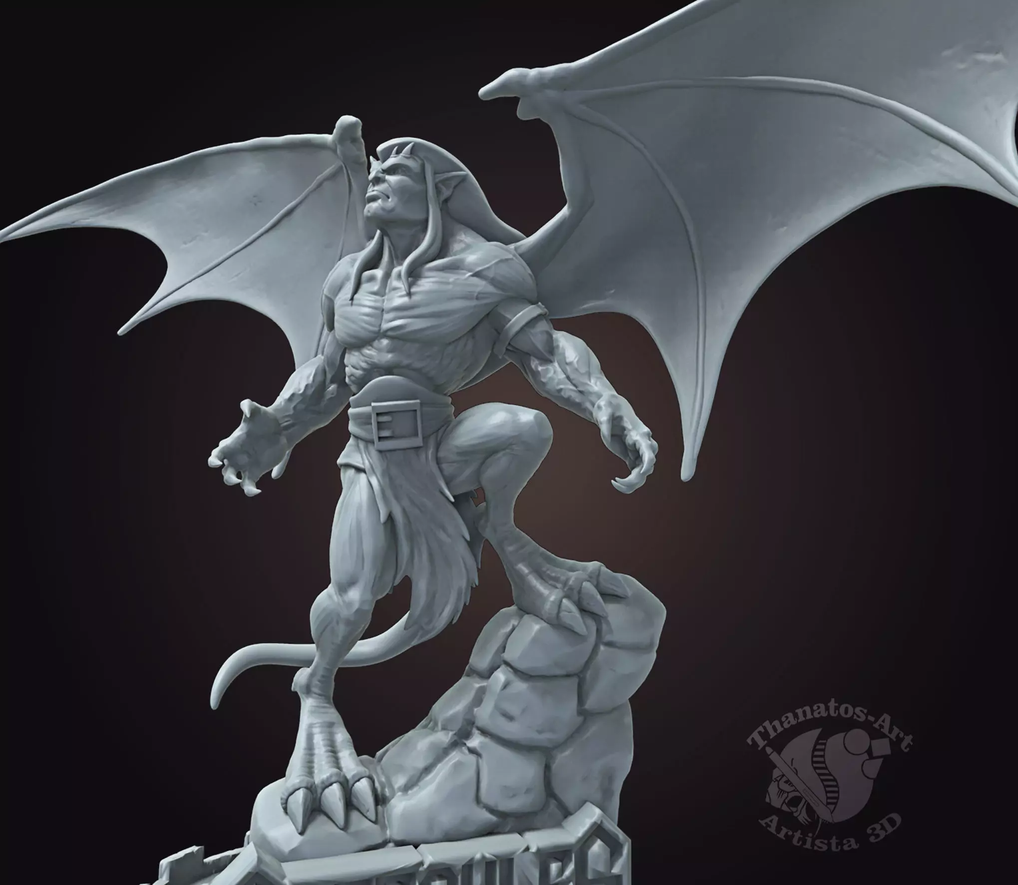 Goliath Gargoyles Fanart 3D print model_0