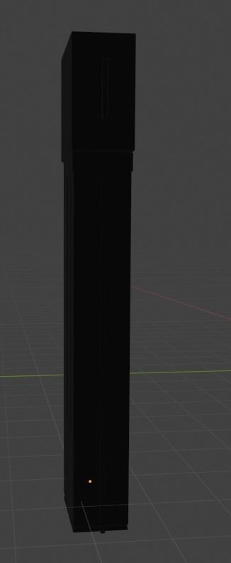 MP40 magazine Low-poly 3D model_2