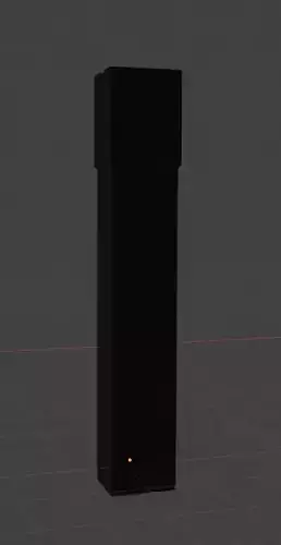 MP40 magazine Low-poly 3D model