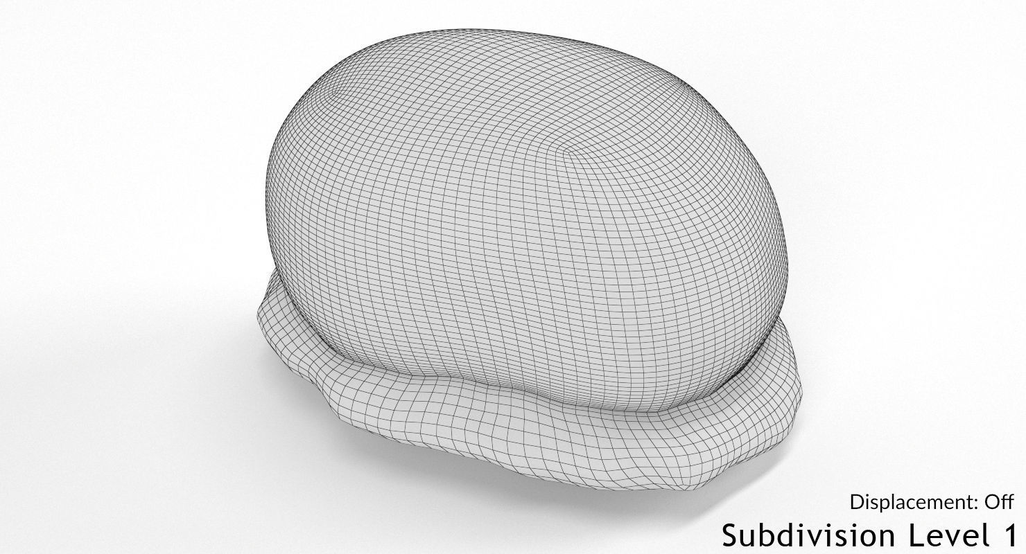 Brain Coral and Sea Stone - PBR Set 3D model_36