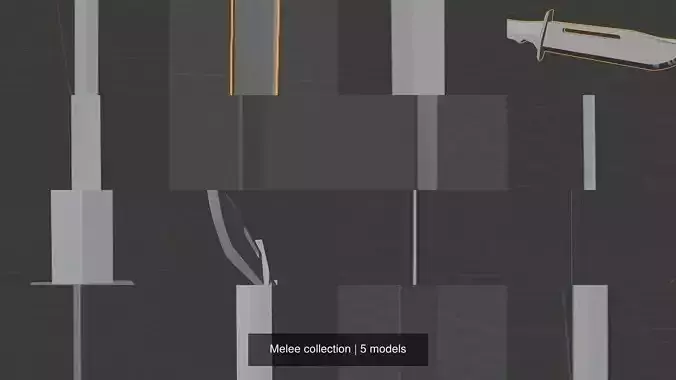 Melee collection sword 