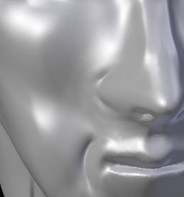HumanFace-Detailed Jaw and Cheekbones 3D model_1