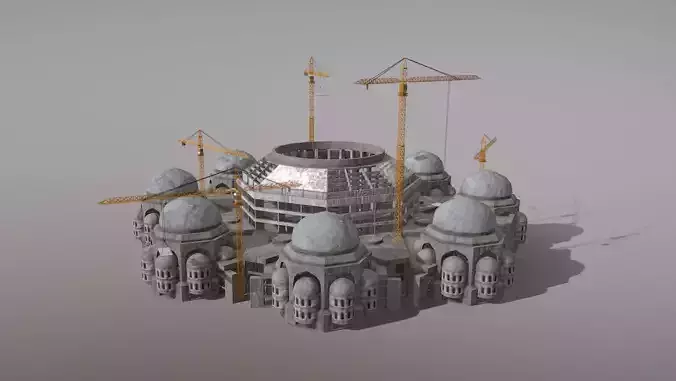 Cathedral Building Baghdad Rahman Mosque