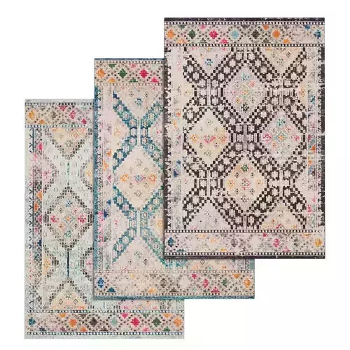 Rug Set 188 3D model